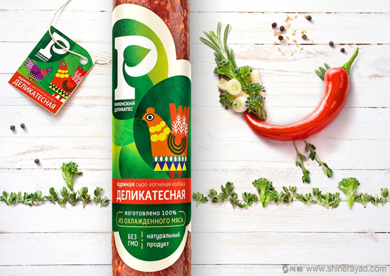 上海包裝設計公司分享：Раменский 俄羅斯火腿腸熟食包裝設計4