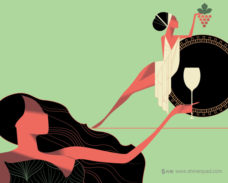 Il Foro Mural 餐廳墻面壁畫(huà)設(shè)計(jì)插畫(huà)設(shè)計(jì)-上海餐飲品牌策劃設(shè)計(jì)公司推薦2