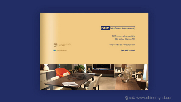 上海畫冊設(shè)計公司分享DMC巴西建筑材料供應(yīng)公司畫冊設(shè)計14-畫冊封底設(shè)計