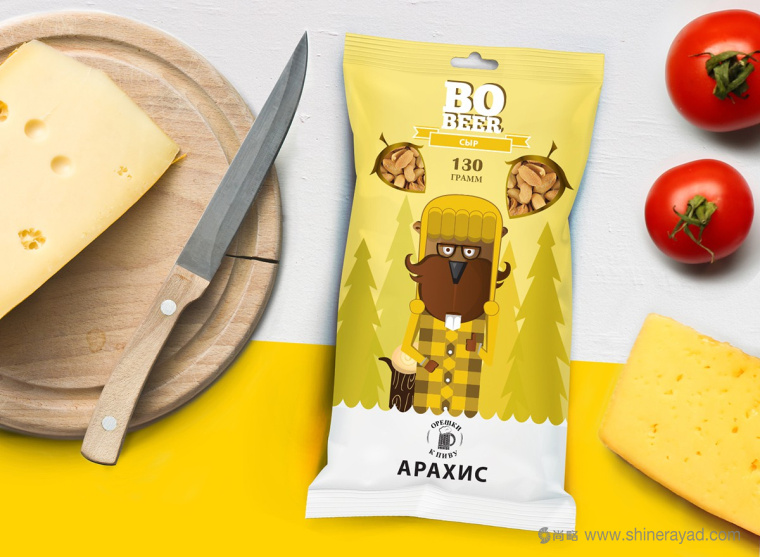 BoBee 袋裝花生花生米包裝設計-上海包裝設計公司5