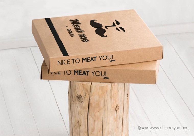 ΘΡΑΚΑ 大胡子餐廳餐飲VI設(shè)計(jì)-外面餐盒設(shè)計(jì)8