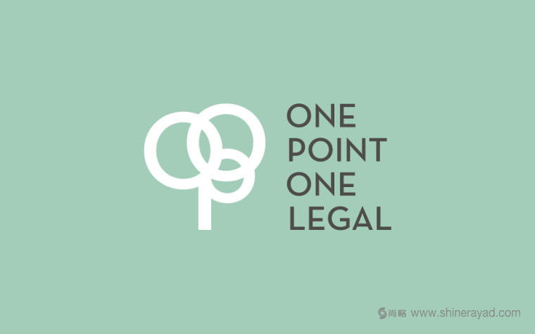 ONE POINT ONE LEGAL 律師事務所LOGO設計-上海LOGO設計公司1