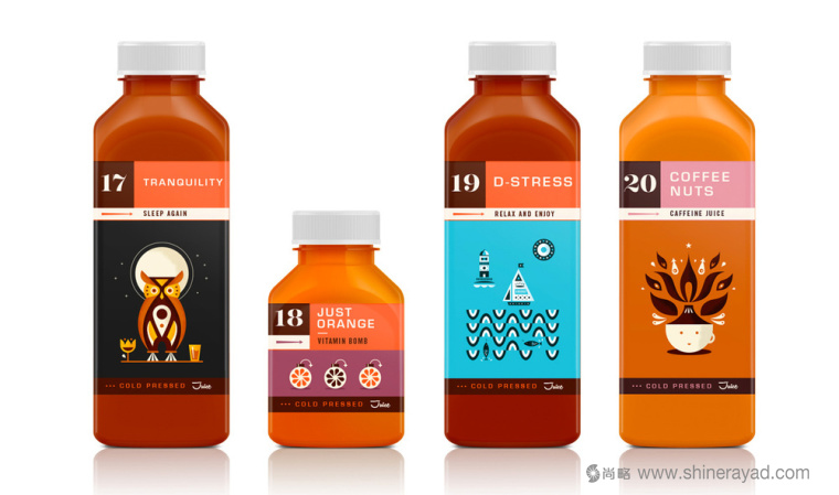 Kaffe 果汁包裝設(shè)計-上海包裝設(shè)計公司設(shè)計欣賞1