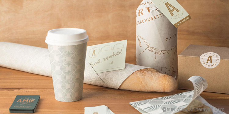 Amie面包店品牌VI形象設計1