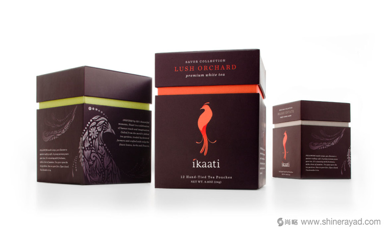 I印尼 kaati 有機茶花茶鳥類包裝設計-上海包裝設計公司2