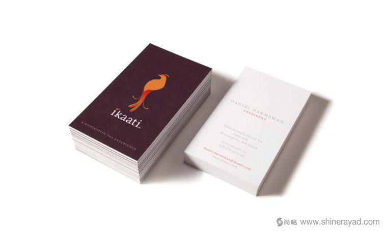 I印尼 kaati 有機茶花茶鳥類標志設計-上海標志設計公司5