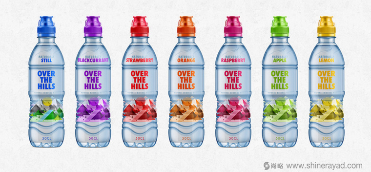 Over The Hill 天然礦泉水包裝設計-上海包裝設計公司設計欣賞2
