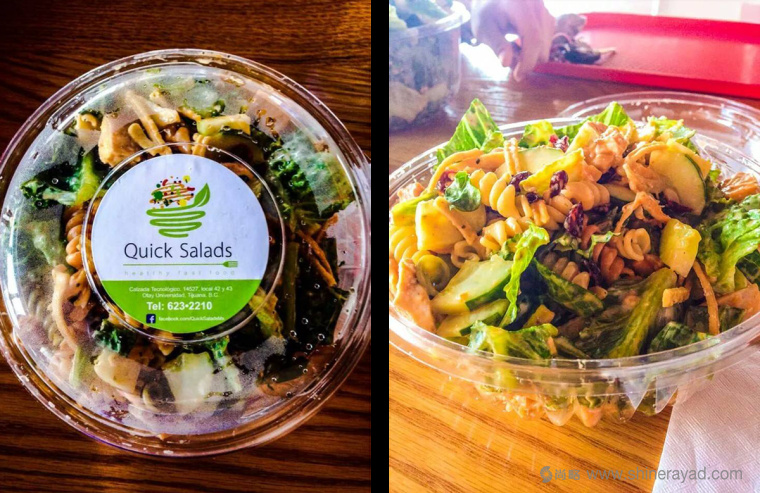 Quick Salads 沙拉有機素食餐廳VI設計-沙拉包裝盒設計4