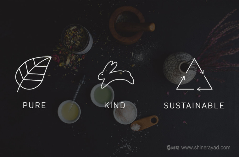 自然水彩插畫風格 Hippie 美容護膚品包裝設(shè)計-上海化妝品包裝設(shè)計公司4