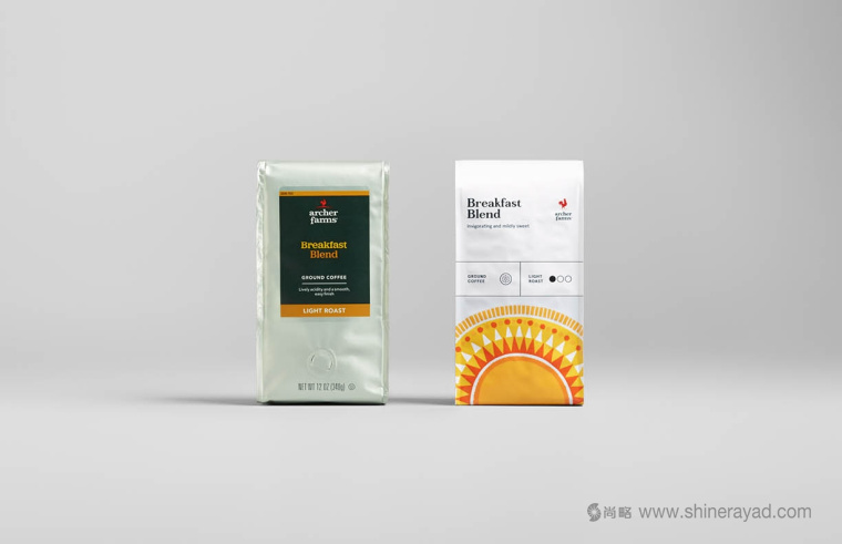 Archer Farms 盒裝咖啡包裝設計矢量插畫風格-上海包裝設計公司12