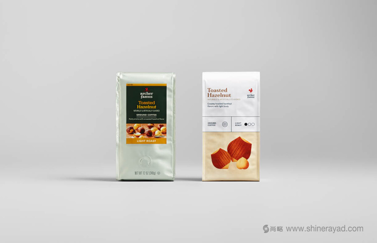 Archer Farms 盒裝咖啡包裝設計矢量插畫風格-上海包裝設計公司13