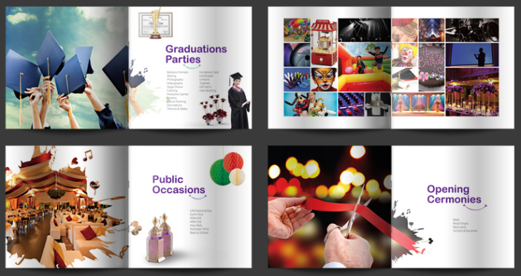 moments 線下活動公司宣傳畫冊設計“艷麗水彩篇”-上海畫冊設計公司3