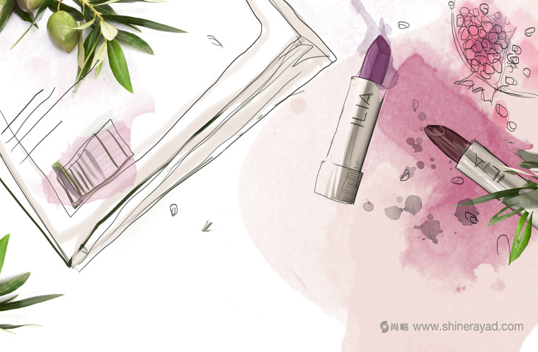 ORGANICALL有機化妝品宣傳畫冊與折頁設計花草插畫設計-上海畫冊設計公司7