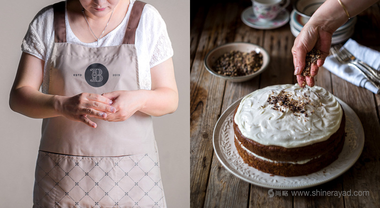 Bendichas 蛋糕面包烘培店logo設計品牌VI形象設計-上海品牌設計公司