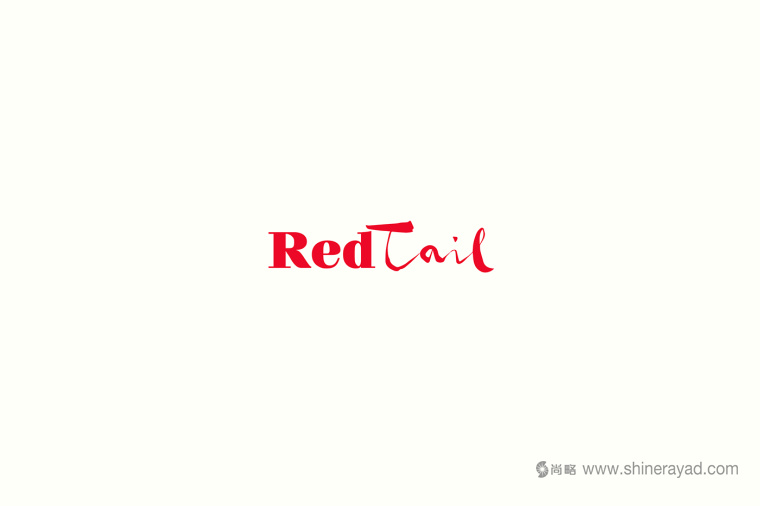 Red Tail 紅尾酒吧logo設計、吉祥物設計、VI設計、品牌形象設計-上海品牌設計公司