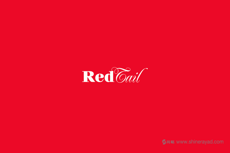 Red Tail 紅尾酒吧logo設計、吉祥物設計、VI設計、品牌形象設計-上海品牌設計公司