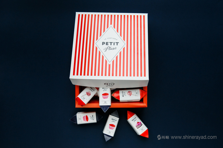 Petit plaisir 巧克力糖果包裝設計插畫設計-上海包裝設計公司