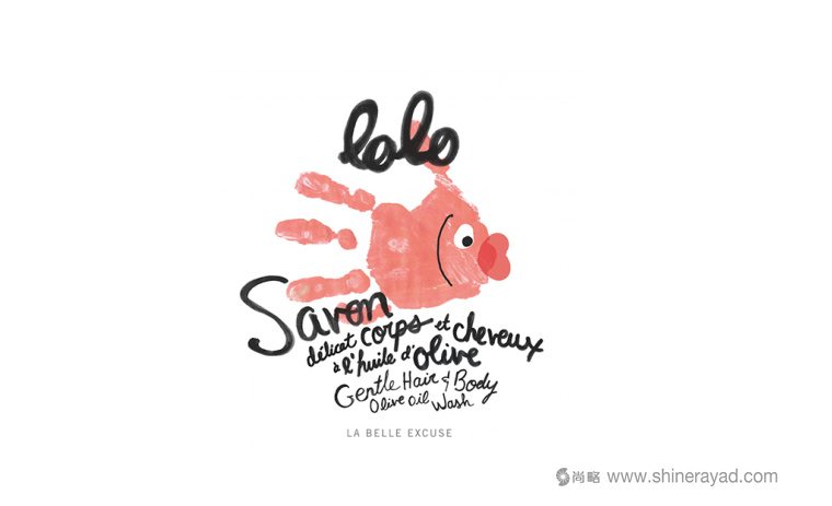 LOLO兒童洗護沐浴清潔產品及手工肥皂包裝設計“手掌印動物篇”插畫設計