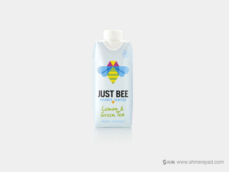 Just Bee 蜂蜜保健飲料包裝設計-上海包裝設計公司