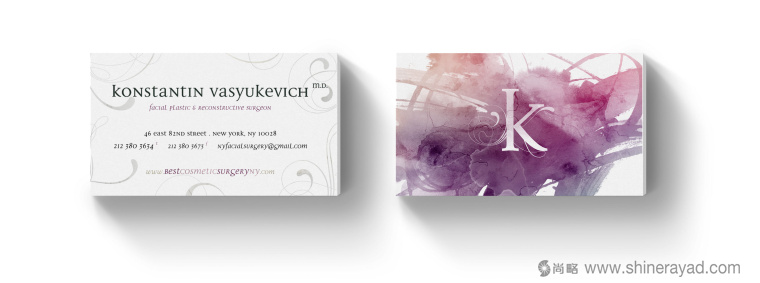 KONSTANTIN博士面部美容整形醫(yī)院logo設(shè)計品牌VI形象設(shè)計