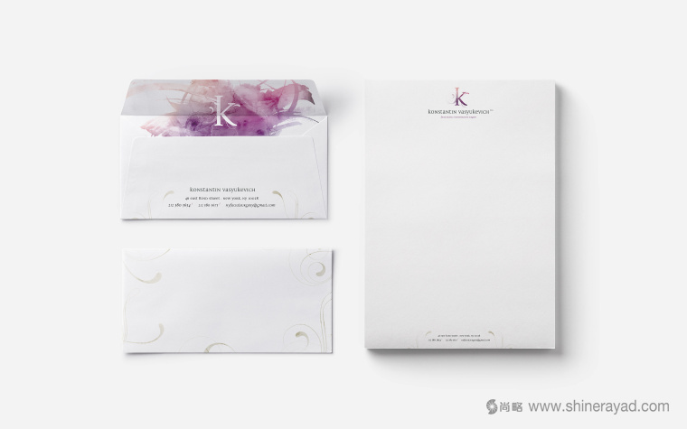 KONSTANTIN博士面部美容整形醫(yī)院logo設(shè)計品牌VI形象設(shè)計