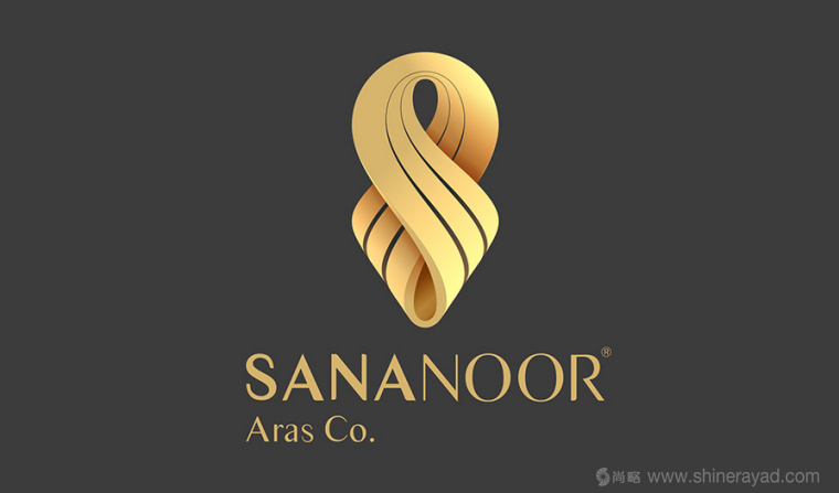 Sananoor 商業(yè)空間設(shè)計(jì)公司立體企業(yè)LOGO設(shè)計(jì)-上海LOGO設(shè)計(jì)公司1