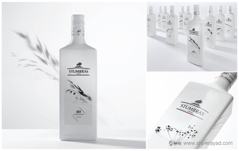 STUMBRAS 110周年限量版伏特加酒包裝設計—上海包裝設計公司國外包裝欣賞