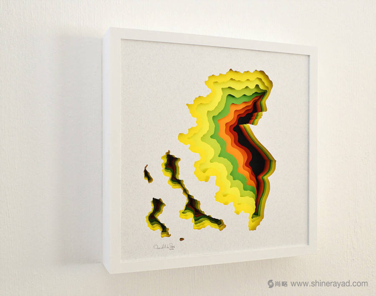 Daniel Dupreez 平面紙張疊加立體藝術(shù)插畫設(shè)計－上海平面設(shè)計品牌設(shè)計公司