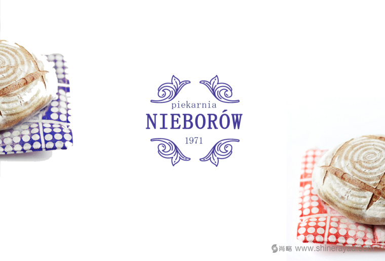 NIEBORóW 烘焙面包店品牌形象設計LOGO設計-尚略上海品牌設計公司2