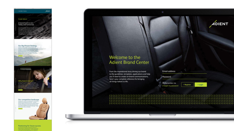 汽車(chē)內(nèi)飾汽車(chē)座椅零件系統(tǒng)品牌Adient品牌形象重塑-VI設(shè)計(jì)-網(wǎng)站設(shè)計(jì)-上海VI設(shè)計(jì)公司