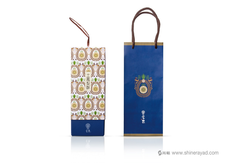 臺(tái)灣地方美食特產(chǎn)鳳梨酥包裝設(shè)計(jì)-上海食品包裝設(shè)計(jì)公司設(shè)計(jì)欣賞