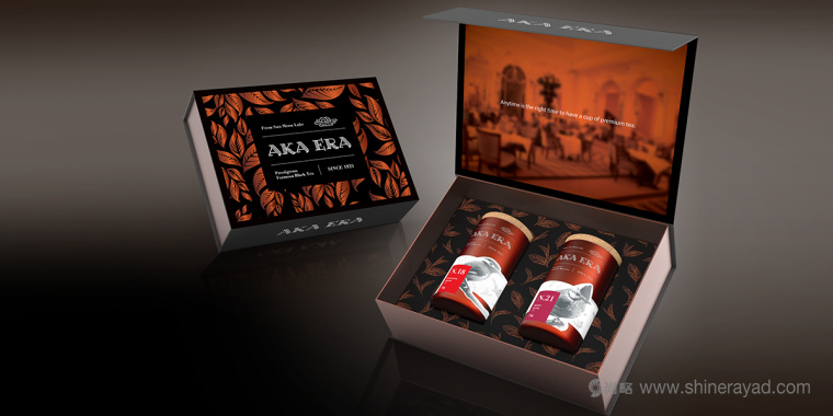 日月潭紅茶外銷日本款包裝設計-上海包裝設計公司