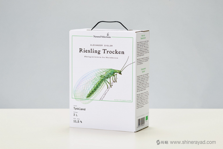 自然選擇昆蟲插畫篇葡萄酒包裝設(shè)計(jì)-上海包裝設(shè)計(jì)公司