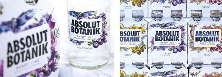 絕對伏特加野生藍莓酒系列包裝設(shè)計-上海包裝設(shè)計公司8