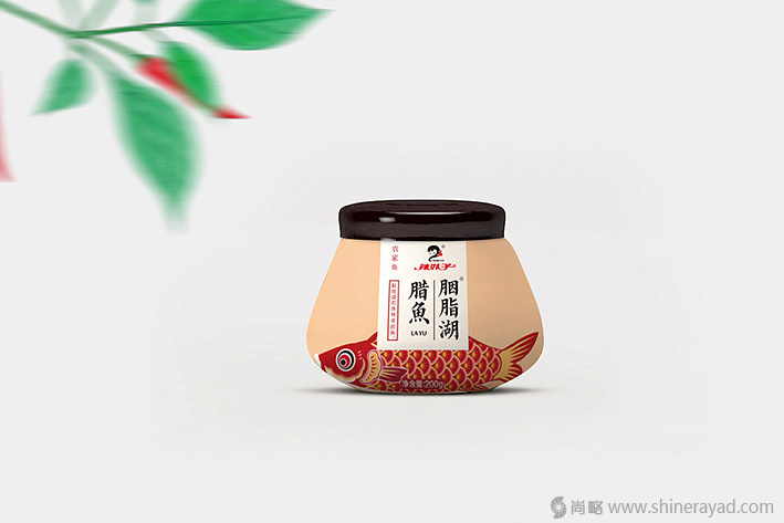 胭脂湖臘魚(yú)罐頭包裝設(shè)計(jì)-上海食品包裝設(shè)計(jì)公司設(shè)計(jì)欣賞4