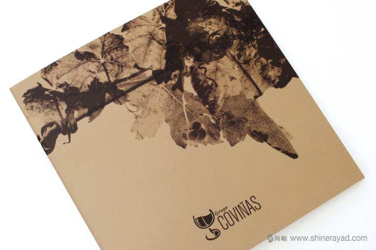 非常高檔藝術的暗金色Covi?as葡萄酒酒莊宣傳畫冊設計-上海宣傳畫冊設計公司2