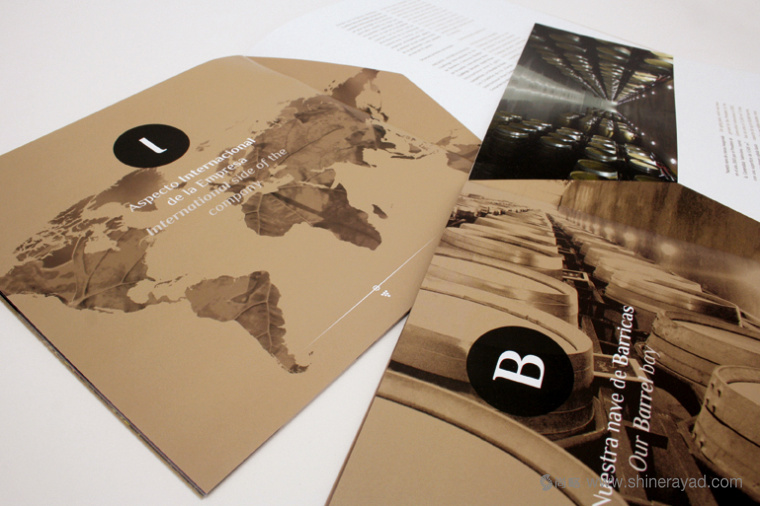 非常高檔藝術的暗金色Covi?as葡萄酒酒莊宣傳畫冊設計-上海宣傳畫冊設計公司8