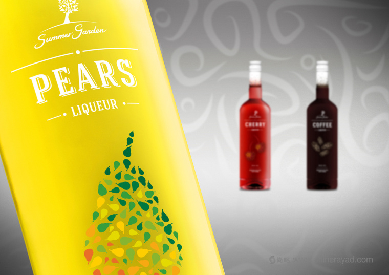 Summer Garden 夏日花園含酒精飲料包裝設計－上海包裝設計公司