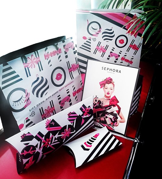 絲芙蘭化妝品2014年的節日包裝設計--上海包裝設計公司