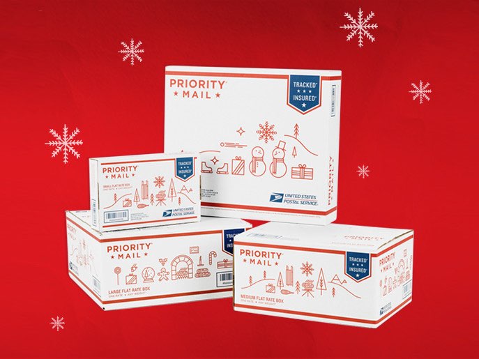 USPS 2016年節日包裝設計--上海包裝設計公司