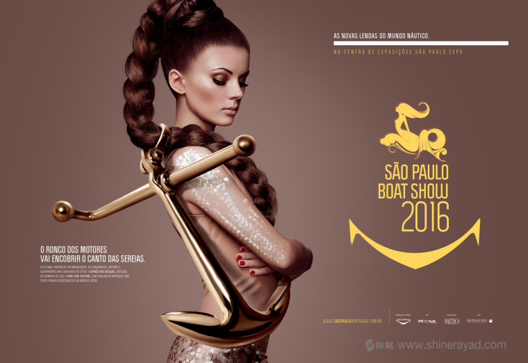 2016年圣保羅船艇展平面廣告創(chuàng)意設(shè)計“美發(fā)篇”-上海平面廣告設(shè)計公司