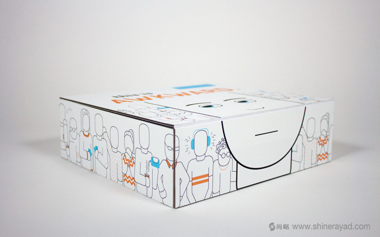 Awkward 創(chuàng)意套裝耳機(jī)包裝設(shè)計(jì)-上海包裝設(shè)計(jì)公司創(chuàng)意包裝欣賞