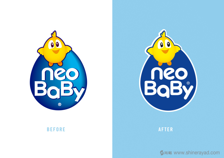 Neo Baby 嬰兒產品嬰兒用品品牌logo設計-上海logo設計公司