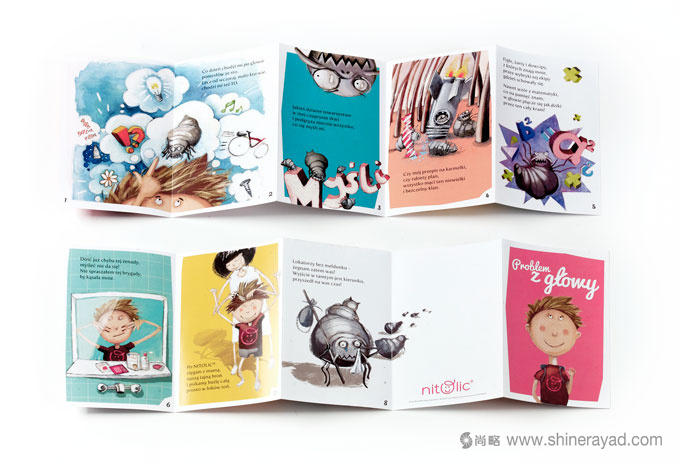 NITOLIC兒童寄生蟲藥品品牌全案策劃設計-宣傳印刷品設計