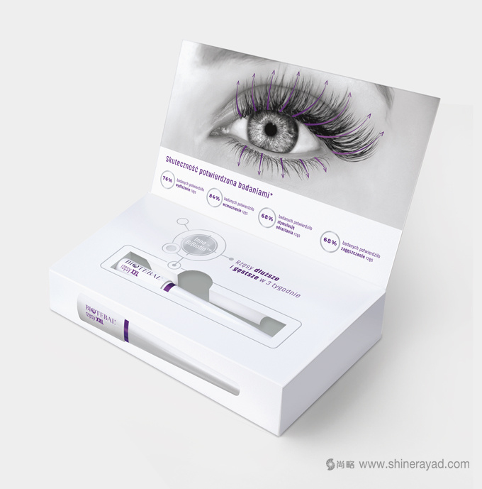 BIOTEBAL 睫毛生長液包裝設計-上海美容化妝品包裝設計公司