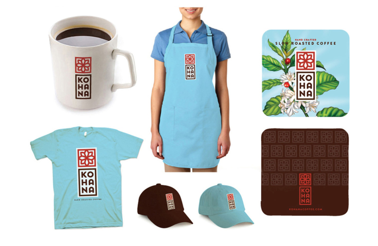 KOHANA咖啡品牌形象設計上海品牌設計公司