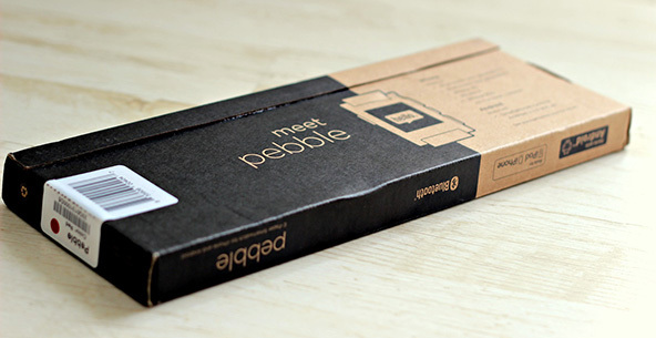 上海包裝設計公司分享20個創意環保包裝設計案例-ebble 智能手表環保包裝