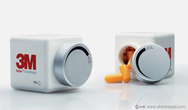 3M耳栓創(chuàng)意包裝造型設(shè)計-上海包裝設(shè)計公司