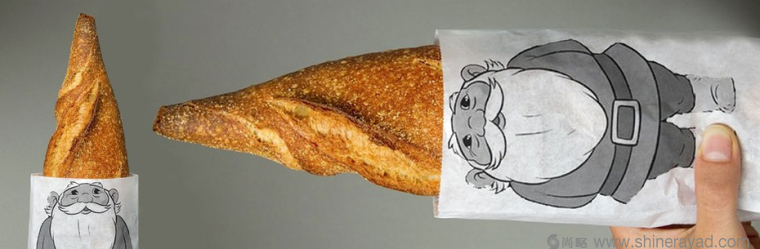 趣味面包創(chuàng)意包裝設(shè)計-上海包裝設(shè)計公司