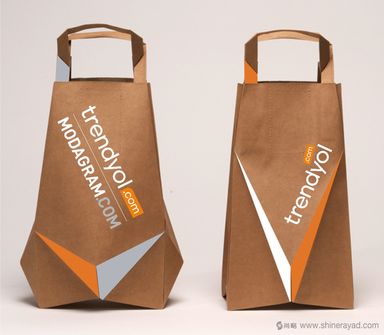Bloomingdales棕色紙袋子創(chuàng)意包裝設(shè)計-上海包裝設(shè)計公司